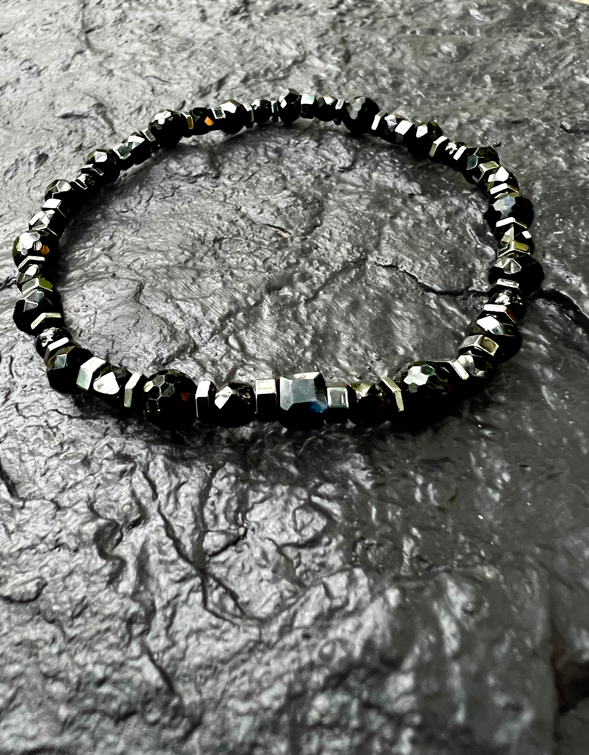 Nightfall gemstone bracelet